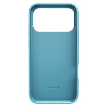 Husă pentru smartphone High, Efect de cristal, iPhone® 17 Pro Max, Albastru - Swarovski, 5737056