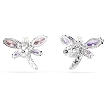 Ariana Grande x Swarovski Örhängen, Blandade slipningar, Trollslända, Flerfärgad, Rodiumpläterad - Swarovski, 5737371