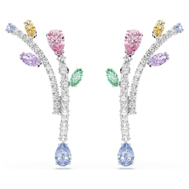 Ariana Grande x Swarovski ドロップピアス, ミックスカット, マルチ