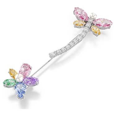 Ariana Grande x Swarovski ブローチ, ミックスカット, トンボ, マルチ