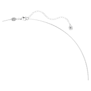 Ariana Grande x Swarovski Hänge och brosch, Kristallpärla, Blandade slipningar, Trollslända, Vit, Rodiumpläterad - Swarovski, 5737429