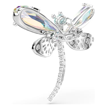 Ariana Grande x Swarovski Kolye ve broş, Kristal inci, Karışık kesimler, Yusufçuk, Beyaz, Rodyum kaplama - Swarovski, 5737429