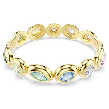 Gema Armband, Blandade slipningar, Flerfärgad, Guldfärgad plätering - Swarovski, 5737447