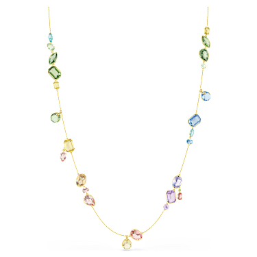 Gema strandage, Mixed cuts, Multicoloured, 18K gold finish - Swarovski, 5737457