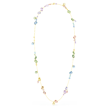 Sautoir Gema, Tailles variées, Multicolore, Placage de ton or - Swarovski, 5737457