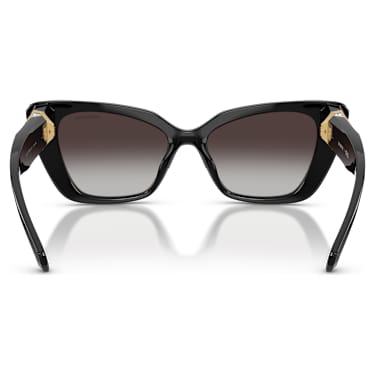 Sunglasses, Cat-Eye shape, SK6047, Black - Swarovski, 5737919