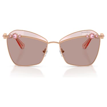 Sunglasses, Square shape, SK7040, Pink - Swarovski, 5738132