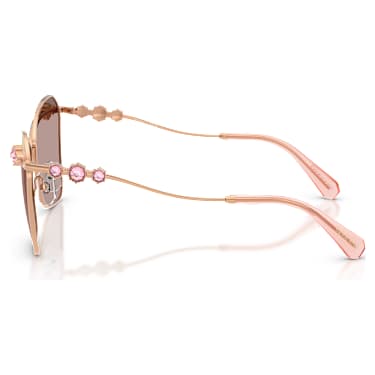 Sunglasses, Square shape, SK7040, Pink - Swarovski, 5738132