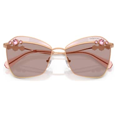 Sunglasses, Square shape, SK7040, Pink - Swarovski, 5738132
