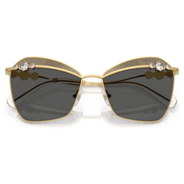 แว่นกันแดด, ทรงเหลี่ยม, SK7040, โทนสีทอง - Swarovski, 5738133