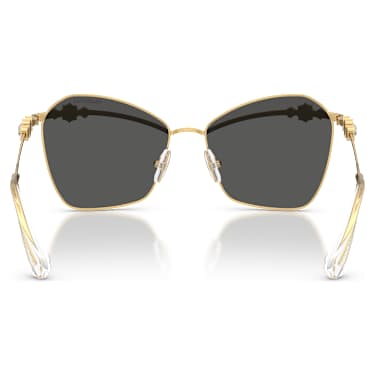แว่นกันแดด, ทรงเหลี่ยม, SK7040, โทนสีทอง - Swarovski, 5738133