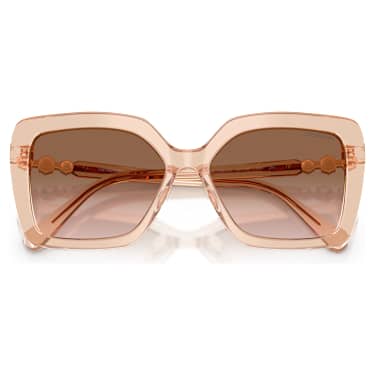 Sunglasses, Square shape, SK6049, Beige - Swarovski, 5738135