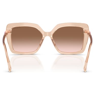 Sunglasses, Square shape, SK6049, Beige - Swarovski, 5738135