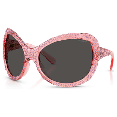 サングラス, 特大, キャッツアイシェイプ, SK6052, ピンク - Swarovski, 5738137