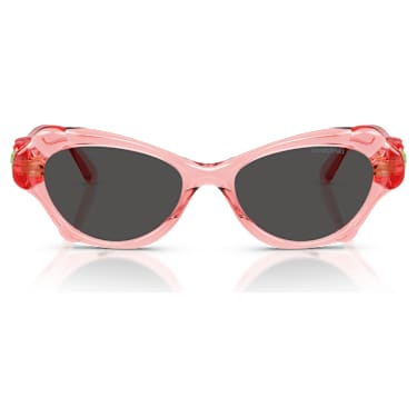 Sunglasses, Pillow shape, SK6050, Pink - Swarovski, 5738139