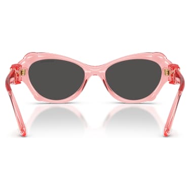 Sunglasses, Pillow shape, SK6050, Pink - Swarovski, 5738139