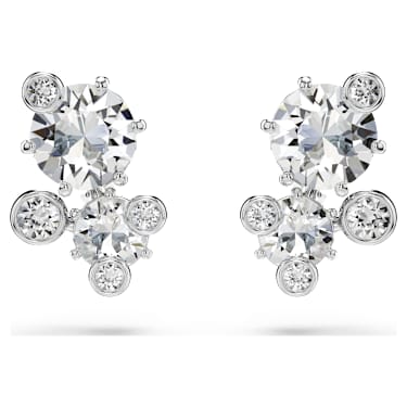 Constella set, Mixed cuts, White, Rhodium plated - Swarovski, 5738285