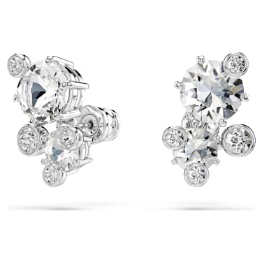 Constella set, Mixed cuts, White, Rhodium plated - Swarovski, 5738285