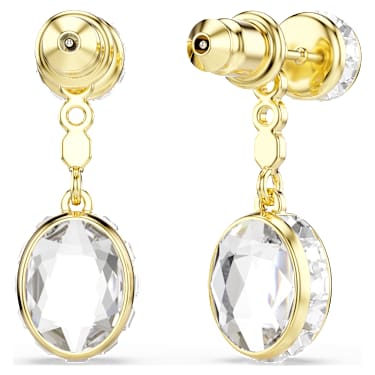 Chroma csepp alakú fülbevaló, Vegyes metszés, Többszínű, 18 kt-os aranybevonat - Swarovski, 5738478