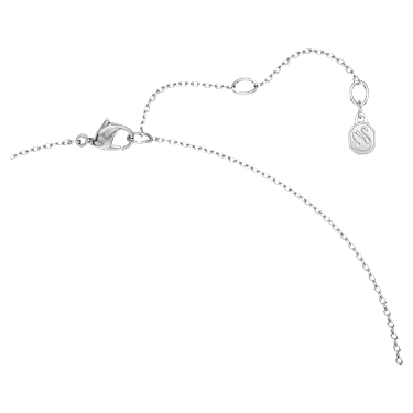 Eternity medál, Laboratóriumi gyémántok, 0,5 ct teljes tömeg, Szív alakú, Sterling ezüst - Swarovski, 5738609