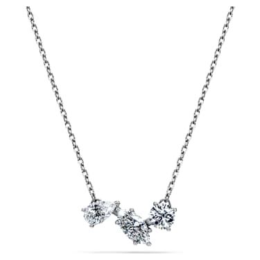 Galaxy medál, Laboratóriumi gyémántok, 0,82 ct teljes tömeg, Vegyes formák, Sterling ezüst - Swarovski, 5740649