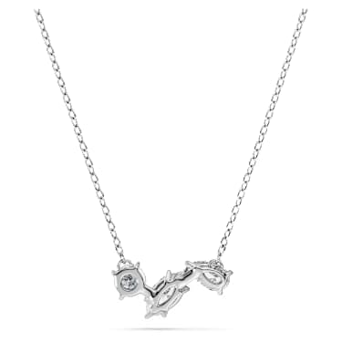 Galaxy medál, Laboratóriumi gyémántok, 0,82 ct teljes tömeg, Vegyes formák, Sterling ezüst - Swarovski, 5740649