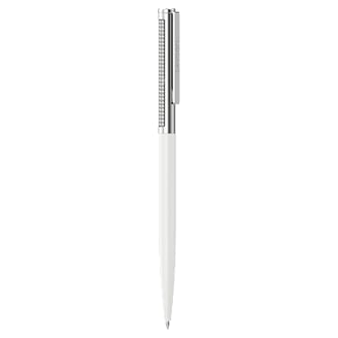 Kemični svinčnik Matrix Tennis, Belo, Prevleka zlatega odtenka - Swarovski, 5740679