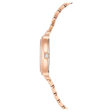 Imber watch, Swiss Made, Metal bracelet, Rose gold tone, Rose gold-tone finish - Swarovski, 5741227
