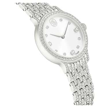 Imber 워치, 스위스 메이드, 메탈 브레이슬릿, 실버 톤, 스테인리스 스틸 - Swarovski, 5741229