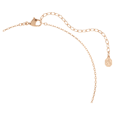 Connexus 链坠, 混合切割, 粉红色, 镀玫瑰金色调 - Swarovski, 5741332