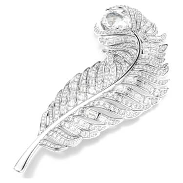 SWAROVSKI フェザー ブローチ SWAROVSKI フェザー ブローチ SWAROVSKI フェザー ブローチ SWAROVSKI