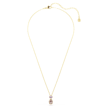 Přívěsek Chroma, Různé výbrusy, Vícebarevný, Pokoveno ve zlatém odstínu - Swarovski, 5741586