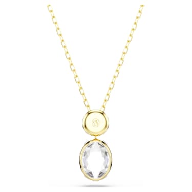 Přívěsek Chroma, Různé výbrusy, Vícebarevný, Pokoveno ve zlatém odstínu - Swarovski, 5741586