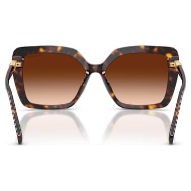 Sunglasses, Square shape, SK6049, Brown - Swarovski, 5741967