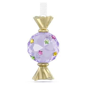 Holiday Cheers Dulcis 糖果挂饰，紫罗兰色 - Swarovski, 5742100