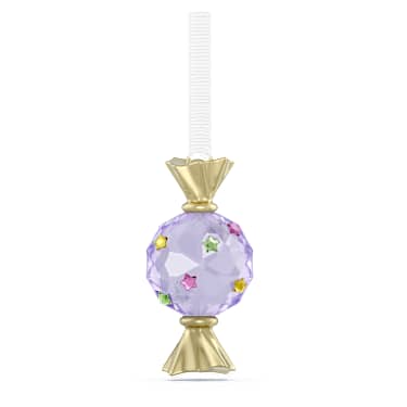 Holiday Cheers Dulcis 糖果掛飾，紫色 - Swarovski, 5742100