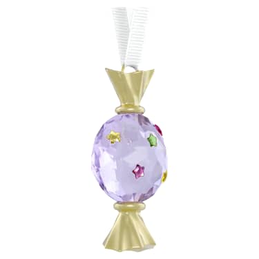 Holiday Cheers Dulcis 糖果掛飾，紫色 - Swarovski, 5742100