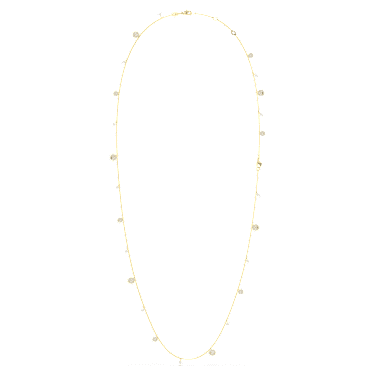 Una Angelic ネックレス, クリスタル・パール, ラウンドカット