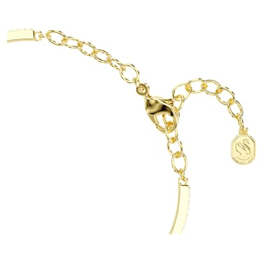 Bransoletka Idyllia, Szlify różnorodne, Pszczoła, Różnokolorowa, Powłoka w odcieniu złota - Swarovski, 5742679