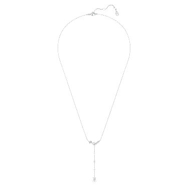 Naszyjnik Y Galaxy, Diamenty laboratoryjne o łącznej masie 0,7 karata, Kształty różnorodne, Srebro wysokiej próby - Swarovski, 5742849