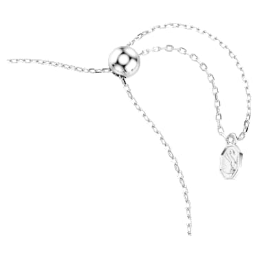 Zapestnica One, Mešani rezi, Srce, Modra, Prevleka iz rodija - Swarovski, 5743019