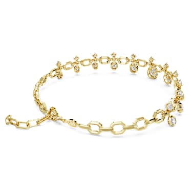 Octagon 项链, 总重 18.39 克拉培育钻石, 混合造型, 18K 金（黄色) - Swarovski, 5743351