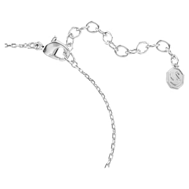 Mesmera 手链, 混合切割, 白色, 镀铑 - Swarovski, 5743896