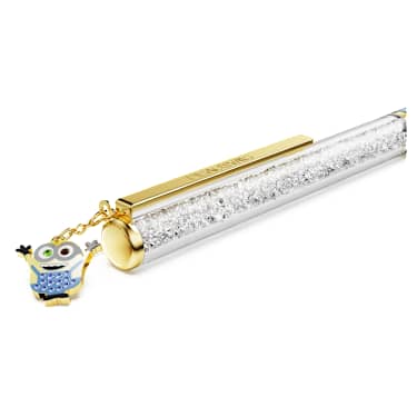 Esferográfica Crystalline, Minions, Azul, Lacado a dourado - Swarovski, 5744245