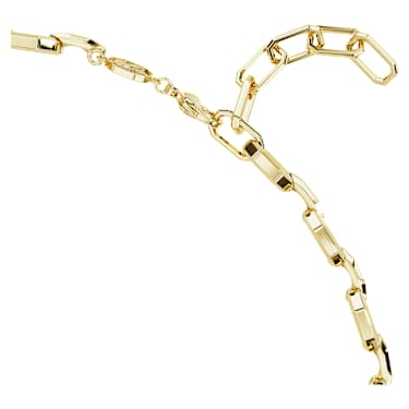 Collier Octagon, Diamants de synthèse 12,56 ct tw, Formes variées, Or jaune 18 carats - Swarovski, 5744815