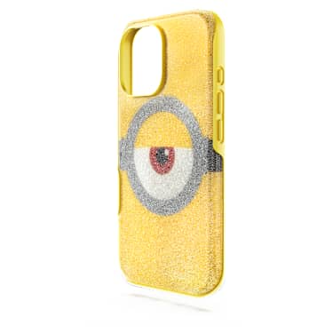 Husă pentru smartphone High, Minions, iPhone® 17, Galbenă - Swarovski, 5744833