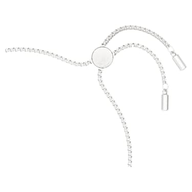 Náramek Classica, Kulatý výbrus, Propletení, Bílá, Sterlingové stříbro - Swarovski, 5745569