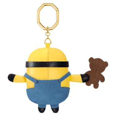Minions バッグチャーム, マルチカラー, ゴールドトーン・プレー