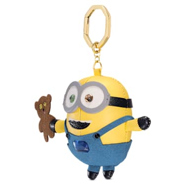Minions バッグチャーム, マルチカラー, ゴールドトーン・プレー