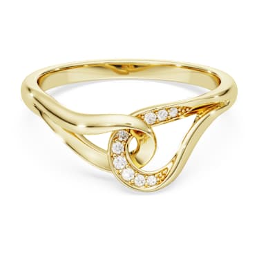 Swarovski Classica リング, ラウンドカット, インターロッキング